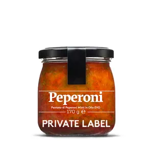 Epport italien pour la vente au détail, étiquette privée, aliments mélangés