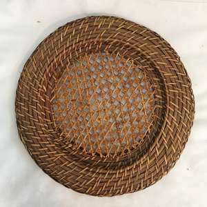 Placa de cargador de ratán Natural para boda de Vietnam - Product Image 4