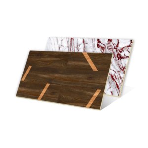 การออกแบบหินอ่อนความละเอียดสูงกระเบื้องเอเชีย Vitrified เคลือบเงาเต็มรูปแบบกระเบื้องพอร์ซเลนสูง 600x1200 มม. สําหรับบ้าน - Product Image 1