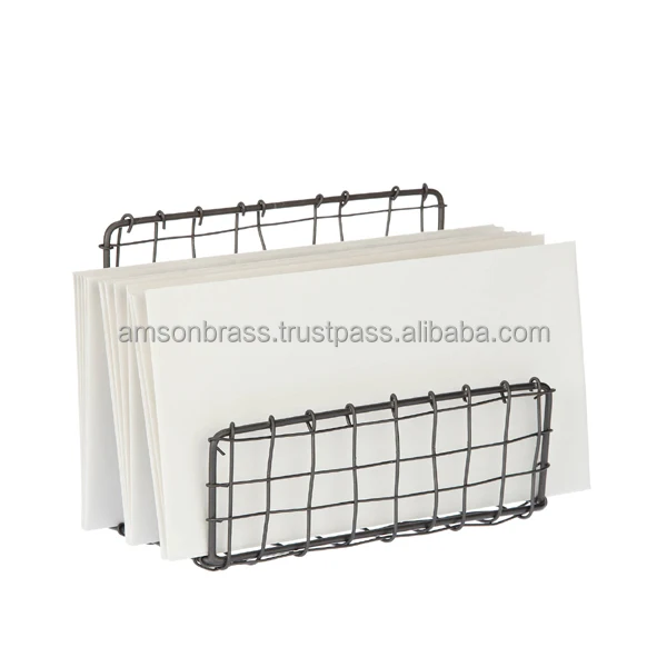 Настольный держатель с надписью, металлический держатель с надписью из железа