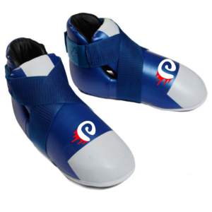 Protège-pieds semi-contact pour karaté, taekwondo, kickboxing, chaussures en cuir véritable/cuir artificiel, options personnalisables PS # 909 - Product Image 4