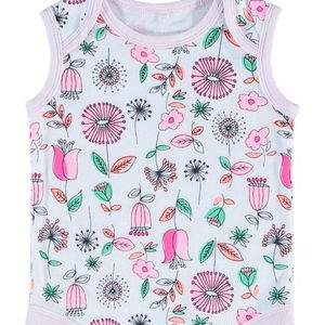 Romper ทารกโดยไม่ต้องแขนผ้าฝ้ายอินทรีย์ - Product Image 1