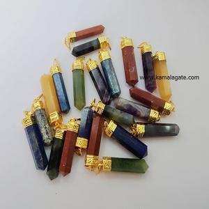 Feng Shui Reiki Guérison Cristal Pendentif Élégant Naturel Améthyste Gemme Hexagone À Facettes Petit Point Pierre Semi-Précieuse Artisanat - Product Image 6