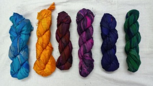 Rubans en soie 100% écologiques pour le tricot à la main et la broderie - Product Image 5