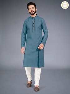 Pijama sencillo de manga larga para hombre, ropa masculina de Malasia, ajustada, con diseño elegante, para compradores - Product Image 2