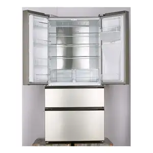 558L Home Appliance Led Display Frost Free French Door Inverter Compressor Refrigerator