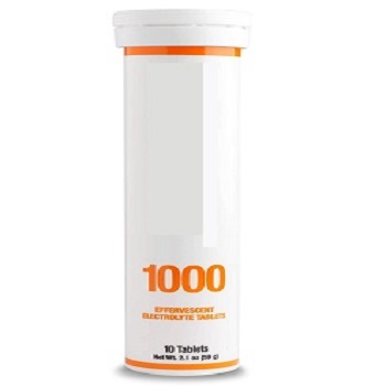 Custom Formulation Comparable to Effervescent Hydration Tablets Orange Tube