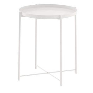Mesa de metal hecha a mano al por mayor de diseño tradicional y moderno Mesa lateral y central de lujo con recubrimiento en polvo negro para uso doméstico - Product Image 3