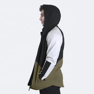 Mens Customized 100% Cotton Eco-Friendly Winter Fashion <b>Zip</b>-<b>up</b> Smart Casual Hooded Hoodie Sweatshirt - Product Image 5