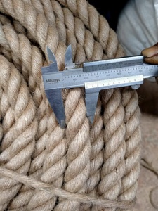 เชือกปอกระเจาธรรมชาติคุณภาพสูงเป็นมิตรกับสิ่งแวดล้อมป้องกันแบคทีเรียการเย็บมือที่แข็งแรง - Product Image 3