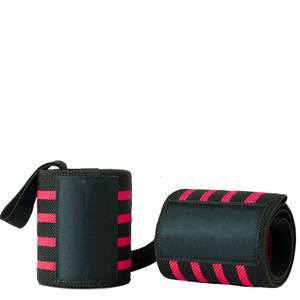 Poignet élastique de levage de poids, enveloppe personnalisée, robuste, avec boucles de pouce, pour l'entraînement de fitness, la musculation - Product Image 6