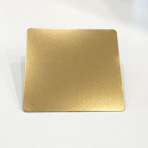 Aimamisi — feuille personnalisée en acier inoxydable, 4x8, drap de couleur or fait main, pour décoration intérieure de la salle de bain, hôtel, diamètre 304/201 - Product Image 1