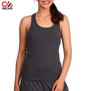 Camisetas sin mangas para correr para mujer, ropa deportiva personalizada para gimnasio, entrenamiento, yoga, fitness, fábrica en línea, 2022 - Product Image 1