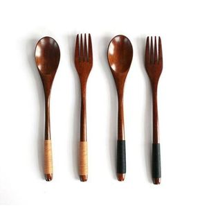 Ensemble de couverts de cuisine en bois, 24 pièces, style moderne, pour hôtel, Restaurant, set de couverts modernes très tendance - Product Image 5
