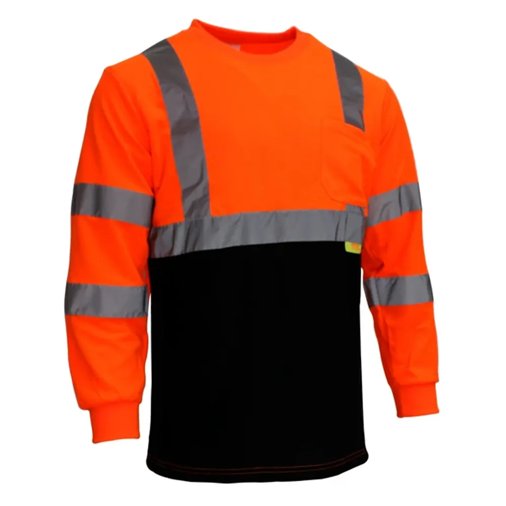 Best Quality Working wears High Visibility Hi Viz Vis Polo Shirt Reflective Tape Safety Security Work Polo Shirts