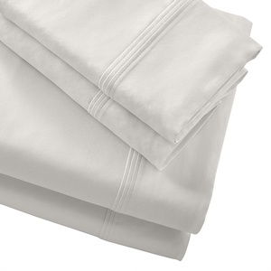 100% algodón egipcio de 700 hilos HygroCotton Satén de cama ropa de cama equipada/hoja plana y fundas de almohada - Product Image 4