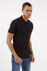 Camiseta Polo Deportiva de Manga Corta para Hombre, Corte Ajustado - Product Image 4