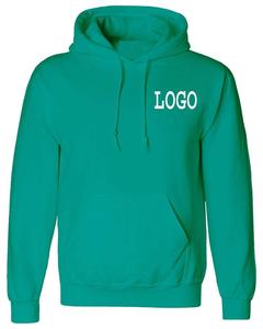 Sweats à capuche en molleton de coton 100% de haute qualité pour hommes, sweats longs imprimés unis, collection grande taille tricotée, hiver, vente en gros - Product Image 2