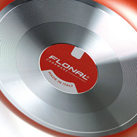 Casserole en aluminium italienne antiadhésive bronze avec effet granit pour la cuisson, le ragoût, le braisage et l'économie d'énergie