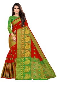 Banarasi — saree en soie Jacquard, nouvelle Collection de styliste, meilleur prix - Product Image 6