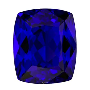 " 4X6mm Cushion Cut Natural TANZANITE " Wholesale Price High Quality Faceted Loose Gemstone | Fine Quality NATURAL TANZANITE |