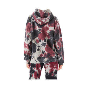 Venta caliente mejor Tie Dye Pullover Hoodies para mujeres nueva llegada sostenible Casual Gym Wear temporada de invierno con Capucha forrada frontal - Product Image 4