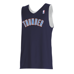 Thunder-camisetas de baloncesto con tu impresión personalizada, uniformes de equipo en blanco, hechos en Pakistán - Product Image 1