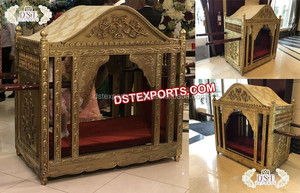 Wedding Golden Peacock Doli <b>for</b> Bridal Entry Customized Wedding Decor UK <b>Sale</b> DST Exports Factory USA Australia Wholesale - Product Image 4