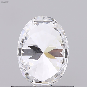 D Color VS2 Carity taille 0.90Ct diamant poli labgrow forme ovale HPHT-CVD diamant bijoux diamant en vrac - Product Image 2