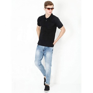 Alta calidad 100% algodón hombres para Polo camiseta transpirable de talla grande Golf para Polo camisa Slim Fit cuello venta al por mayor en blanco hombres - Product Image 6