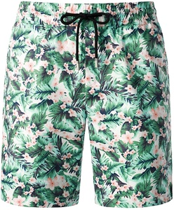 Conjunto de ropa de verano para hombre, camisetas de media manga con botones, pantalones cortos de algodón, tela transpirable, 2 piezas - Product Image 4