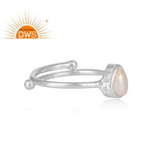 Ensemble de perles en argent Sterling 925, anneau fantaisie, vente en gros, ornée de pierres précieuses, pour filles, offre spéciale - Product Image 3