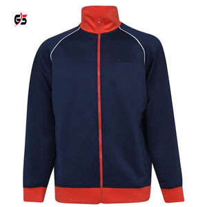 Sudadera con cuello de tortuga para hombre, Camisa de algodón y poliéster con logotipo personalizado para trotar, correr, atlético, con cremallera - Product Image 1
