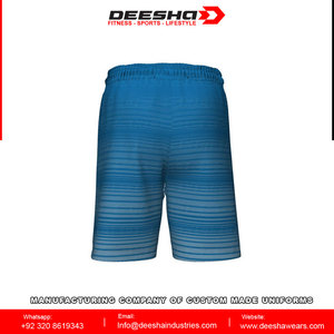 Customizable Printed Durable Unisex Reversible Sportswear Uniform Shorts 100% Polyester Quick Dry Anti-Wrinkle Waterproof - Product Image 4