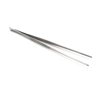 Meilleure vente 20 cm pince à épiler offset à revêtement plasma bleu bon marché outils de cuisine de GREEN SWIFT IND pour les chefs