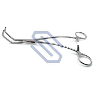 Penjepit Tangensial Atraumatik <span class=keywords><strong>Satinsky</strong></span> <span class=keywords><strong>DeBakey</strong></span> 9 inci, Forceps Bedah Veteriner Baja Tahan Karat - Product Image 3