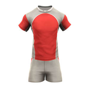 Maillot de Rugby personnalisé, vêtements d'équipe courts, respirants et confortables, avec logo et design personnalisé - Product Image 1