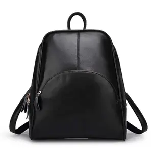 Sırt çantası kadın 2019 kadın deri yumuşak geri paketi ayı rahat tiki tarzı sırt çantaları siyah okul gençler için çanta ile kız