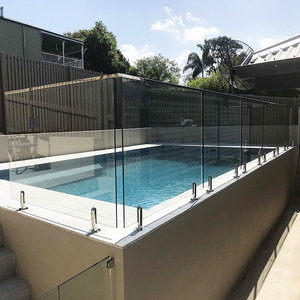 Kính Cường Lực 15Mm Dành Cho Hàng Rào Hồ Bơi Tường Hàng Rào Kính Cường Lực Nhiệt Cứng An Toàn Cong Không Khung Phẳng - Product Image 2