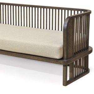 Sofá Tapizado Rayyan con Estructura de Madera, 3 Plazas, Diseño Moderno, Muebles para Sala de Estar, Dormitorio, Hogar y Hotel - Product Image 3