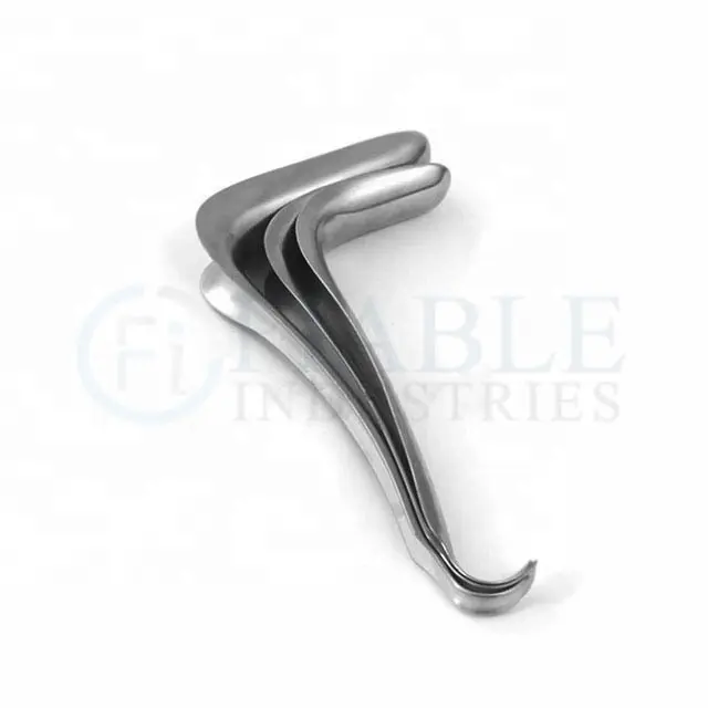 Kristeller-espéculo Vaginal/Retractor/instrumentos de acero inoxidable/ginecológico, Retractor personalizado Ce, médico, Hospital, PK, 3 años