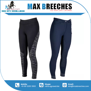 Calidad certificada probada Asiento completo Pantalones de equitación Nuevo diseño Venta al por mayor de La India a bajo precio - Product Image 3