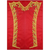 Veste de cérémonie OEM faite à la main, uniforme avec broderie en fil d'or sur col, poignets et dos, taille personnalisée, bleu clair, marque EBC