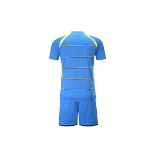 Nuevo Conjunto de Uniforme de Fútbol Unisex al por Mayor, 100% Poliéster, Impresión por Transferencia de Calor - Product Image 3