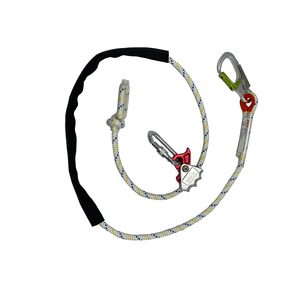 Cordón de trabajo ajustable con gancho a presión de aluminio Accesorio de protección contra caídas - Product Image 3