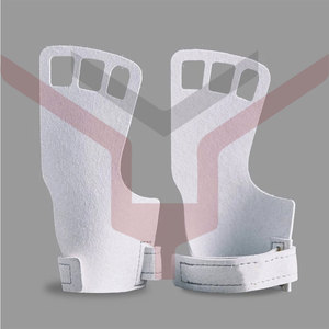 Poignées de gymnastique en carbone, personnalisable avec Logo, pour la musculation, haltérophilie, 3 trous - Product Image 5
