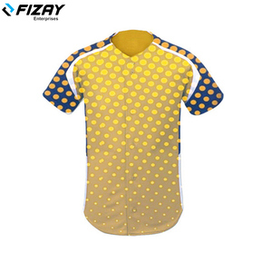 FIZAY ENTERPRISES Vêtements de sport personnalisés pour baseball et softball, haute qualité, respirants, séchage rapide, uniforme avec logo personnalisé, grandes tailles, dernières tendances - Product Image 2