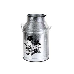 Classic Galvanized Handmade Eco Friendly <b>Floor</b> <b>Vase</b> Wedding Decor Customized Shape High Quality Planter - Product Image 2