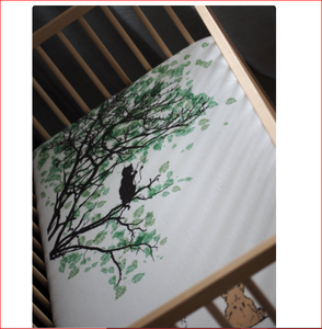 wholesale custom <b>printing</b> baby bedding crib <b>sheet</b> - Product Image 3