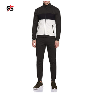 Men's Sweat Suit Customized Logo Fabric Printing 100% Cotton Fleece Daily Routine Wear OEM Service Type High Quality Tracksuit - Product Image 5